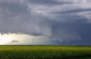 Prairie Storm Clouds Canada photo