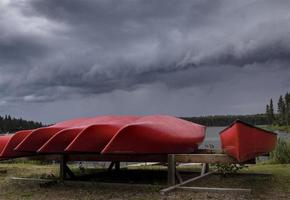 Prairie Storm Clouds Canada photo