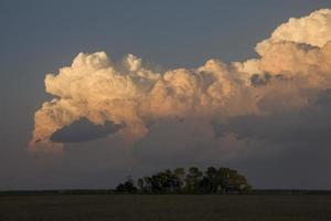 Prairie Storm Clouds photo