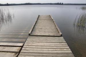 lago del norte de canadá foto