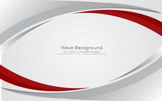 Abstract Background With Wave Style. Vector Illustration