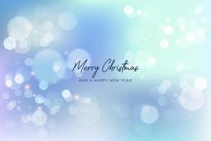 Christmas sparkling background. Happy new year sparkling background. Bokeh background vector