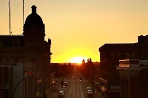 City Sunset Moose Jaw photo