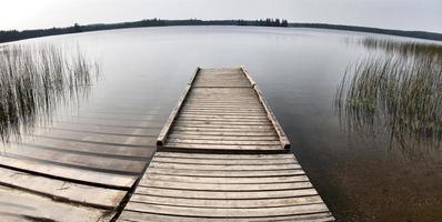 lago del norte de canadá foto