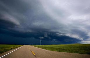 Prairie Storm Clouds Canada photo