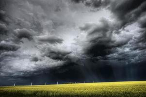 tormenta de la pradera canadá foto