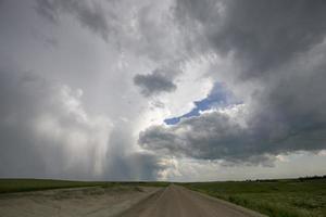 Prairie Storm Clouds Canada photo