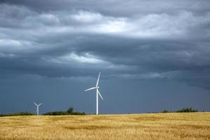 pradera nubes de tormenta canadá foto