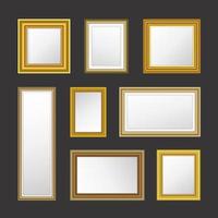 Decorative Minimalist Frames Collection vector