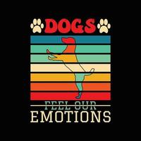 Dog T Shirt Design vector