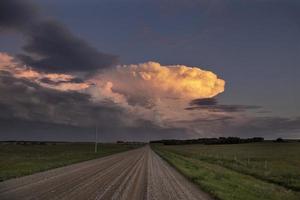 Prairie Storm Clouds Canada photo