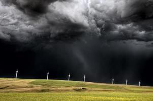 tormenta de la pradera canadá foto