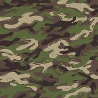 Brushed Camouflage Earth Green Seamless Pattern vector