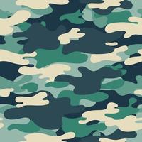 Seamless Pattern Army Camouflage vector