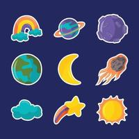 Celestial Bodies Free Vector Icon