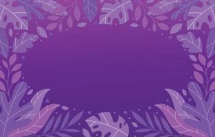 Natural Floral Purple Background vector