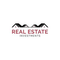 Real estate logo design inspiration vector