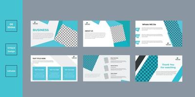 Minimal slides template Free Vector