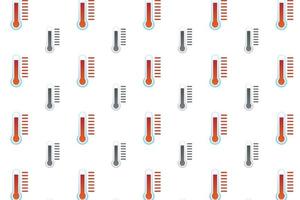 Abstract Thermometer Pattern Background vector