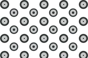 Abstract Bicycle Wheel Pattern Background vector