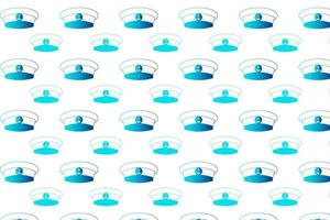 Abstract Marine Cap Pattern Background vector