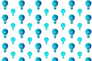 Abstract Bulb Pattern Background vector