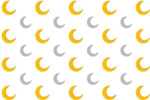 Abstract Weather Crescent Pattern Background vector