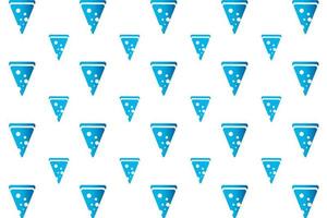 Abstract Pizza Slice Pattern Background vector