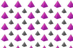 Abstract Tetrahedron Pattern Background vector