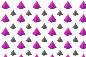 Abstract Tetrahedron Pattern Background vector