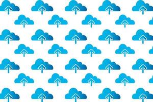 Abstract Web Upload Pattern Background vector