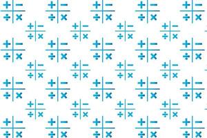Fondo de patrón de matemáticas abstractas vector