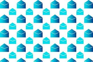 Abstract Email Pattern Background vector