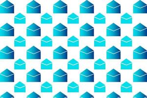 Abstract Email Pattern Background vector