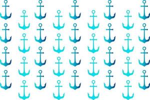 Abstract Boat Anchor Pattern Background vector