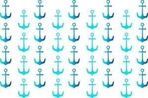 Abstract Boat Anchor Pattern Background vector