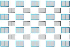 Abstract Open Book Pattern Background vector