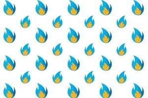 Abstract Flame Pattern Background vector
