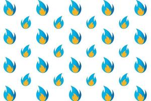 Abstract Flame Pattern Background vector