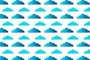 Abstract Clouds Pattern Background vector