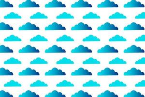 Abstract Clouds Pattern Background vector