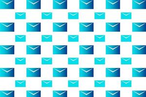 Abstract Send Email Pattern Background vector