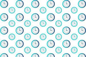 Abstract Clock Pattern Background vector