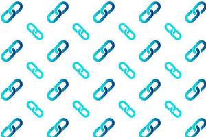Abstract Web Link Pattern Background vector