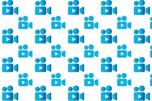 Abstract Filming Pattern Background vector