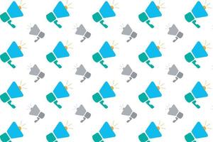 Abstract Announcement Pattern Background vector