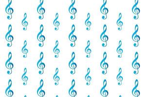 Abstract Music Treble Clef Pattern Background vector
