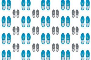 Abstract Man Shoe Pattern Background vector