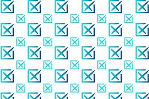 Abstract Square Cross Pattern Background vector