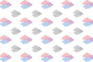 Abstract Cloudy Weather Pattern Background vector